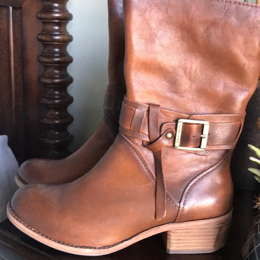 Kork-Ease Leather Boots
